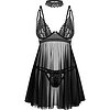 Babydoll Obsessive Donarella Negru XL-2XL