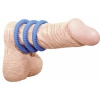 Set Inele Penis Love 3 Rings Albastru Thumb 2