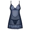 Chemise Obsessive Nightly Albastru XS-S