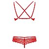 Set Obsessive 860-SET Rosu L-XL Thumb 1