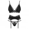 Set Obsessive Arisha Negru L-XL Thumb 2