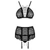 Set Obsessive Basitta Negru S-M