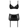 Set Obsessive Blanita Negru L-XL