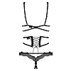 Set Obsessive Bravele Negru L-XL Thumb 1