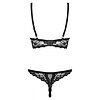 Set Fara Cupe Obsessive Letica Negru S-M Thumb 1