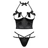 Set Obsessive Delishya Negru L-XL