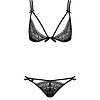 Set Obsessive Intensa Negru S-M