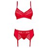 Set Obsessive Jolierose Rosu S-M