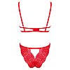 Set Obsessive Mellania Rosu S-M Thumb 1