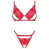 Set Obsessive Mellania Rosu L-XL