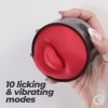 Slurpy Crushious Masturbator Automat 2 în 1 Alb Thumb 6