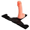 Strap On cu Testicule Ultra Cyberskin Thumb 4