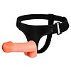 Strap On cu Testicule Ultra Cyberskin Thumb 3