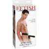 Strap-on Hollow 25cm Negru Thumb 2