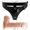 Pretty Love Tom — Ham Reglabil cu Dildo Realist 20 cm Thumb 3