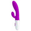 Vibrator Iepuraș 30 Funcții 21.5cm Mov Thumb 1