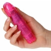 Vibrator Jammy Jelly Gleamy Glitter 13.5cm Roz Thumb 1
