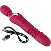 Vibrator Javida Warming And Thrusting Rosu Thumb 3