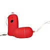Vibrator-Ou Cu Telecomanda Bad Kitty Rosu