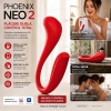 Vibrator Punct G Svakom Phoenix Neo 2 Roșu Thumb 6
