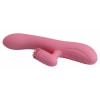 Rabbit Chris Rotativ Reîncărcabil cu Limbă și Braț Pentru Clitoris Roz Thumb 1