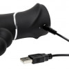 Vibrator Triplu Happy Rabbit Negru Thumb 6