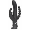 Vibrator Triplu Happy Rabbit Negru Thumb 5