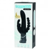 Vibrator Triplu Happy Rabbit Negru Thumb 8