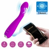 Vibrator Hector Pentru Punctul G, Electroșoc, Reîncărcabil Mov Thumb 9