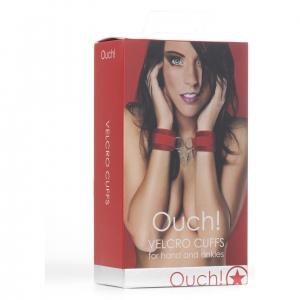 Velcro Cuffs Roșu
