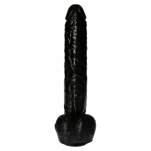 Golia XXL 40 cm Dildo Realist cu Ventuză — Toyz4lovers Negru