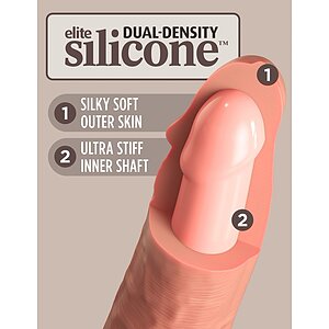Vibrator Realistic DD Tan