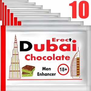 Ciocolată Dubai Pentru Performanță Masculină 10 plicuri Ciocolată Dubai Pentru Performanță Masculină 10 plicuri pe Domnisoare.ro