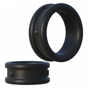 Inel Penis Max Width Silicone Negru pe Domnisoare.ro