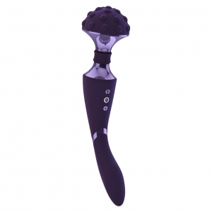Vibrator Shiatsu Bendable Massager Mov Vibrator Shiatsu Bendable Massager Mov pe Domnisoare.ro