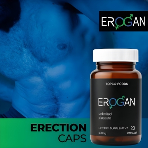 Erogan Capsule Pentru Erecție Puternică 20 capsule