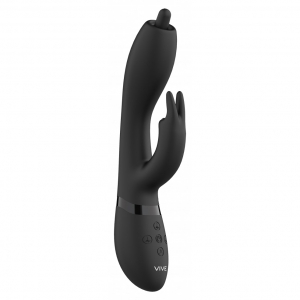 Vibrator Rabbit Nilo Negru Vibrator Rabbit Nilo Negru pe Domnisoare.ro