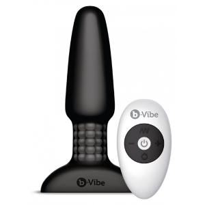 B-Vibe Anal Plug Negru pe Domnisoare.ro