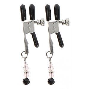 Adjustable Clamps With Beads Argintiu Adjustable Clamps With Beads Argintiu pe Domnisoare.ro