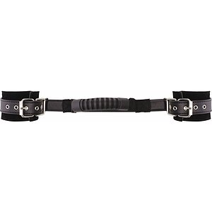 Adjustable Leather Handcuffs Negru Adjustable Leather Handcuffs Negru pe Domnisoare.ro