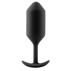 Anal Plug B-Vibe Snug 3 Negru pe Domnisoare.ro
