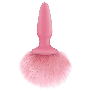 Anal Plug Bunny Tails Roz pe Domnisoare.ro
