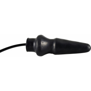 Anal Plug Latex Gonflabil 19.5cm Negru