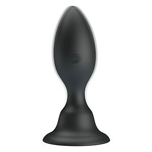 Anal Plug Mr. Play Vibrating Negru