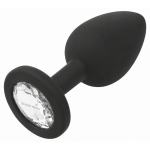Anal Plug Premium Diamond Jewel Small Negru Anal Plug Premium Diamond Jewel Small Negru pe Domnisoare.ro