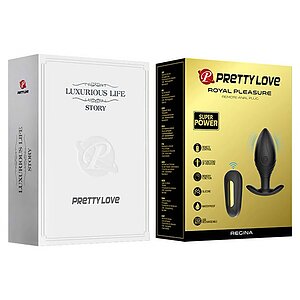 Anal Plug Pretty Love Royal Pleasure Regina Negru