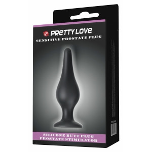 Anal Plug Cu Ventuză Negru
