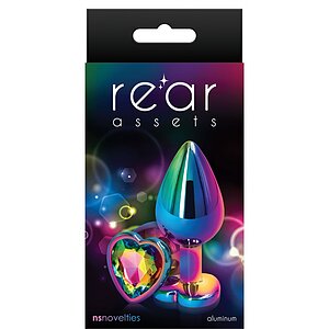 Anal Plug Rear Assets Multicolor Heart M