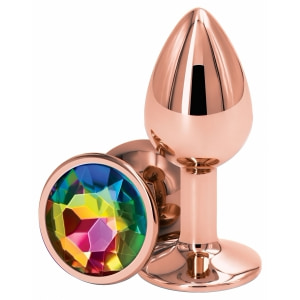Anal Plug Rear Assets Rose Gold S Multicolor pe Domnisoare.ro