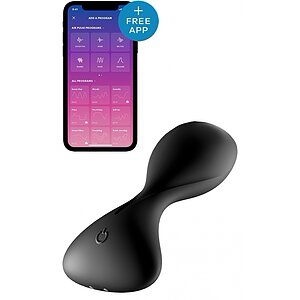Anal Plug Satisfyer Trendsetter Negru pe Domnisoare.ro
